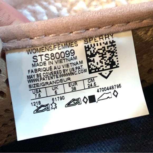 SPERRY Memory Foam Slip On Sz 7.5 - Picture 8 of 9